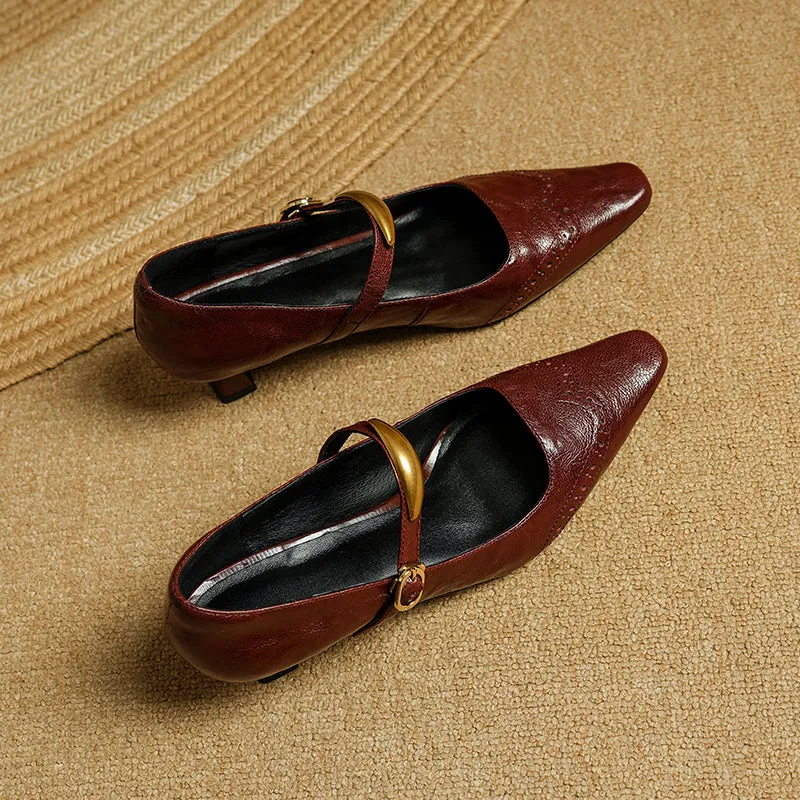Opulessa Marbelleve Slip Heels