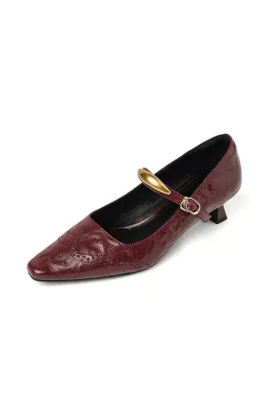 Opulessa Marbelleve Slip Heels