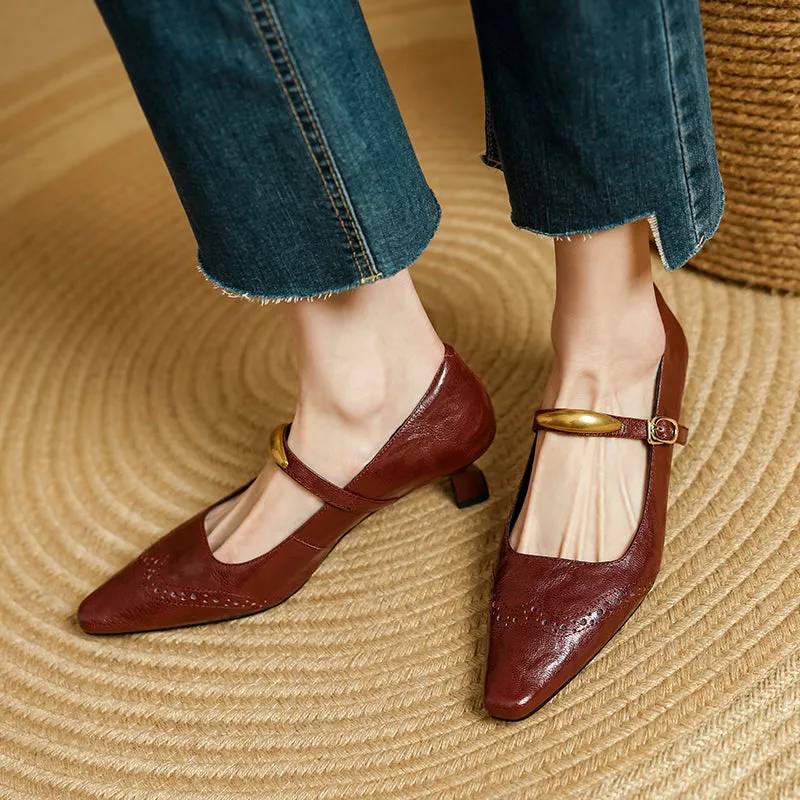 Opulessa Marbelleve Slip Heels