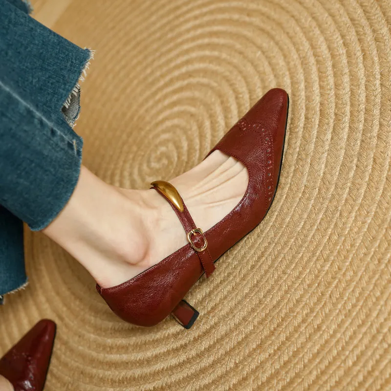 Opulessa Marbelleve Slip Heels