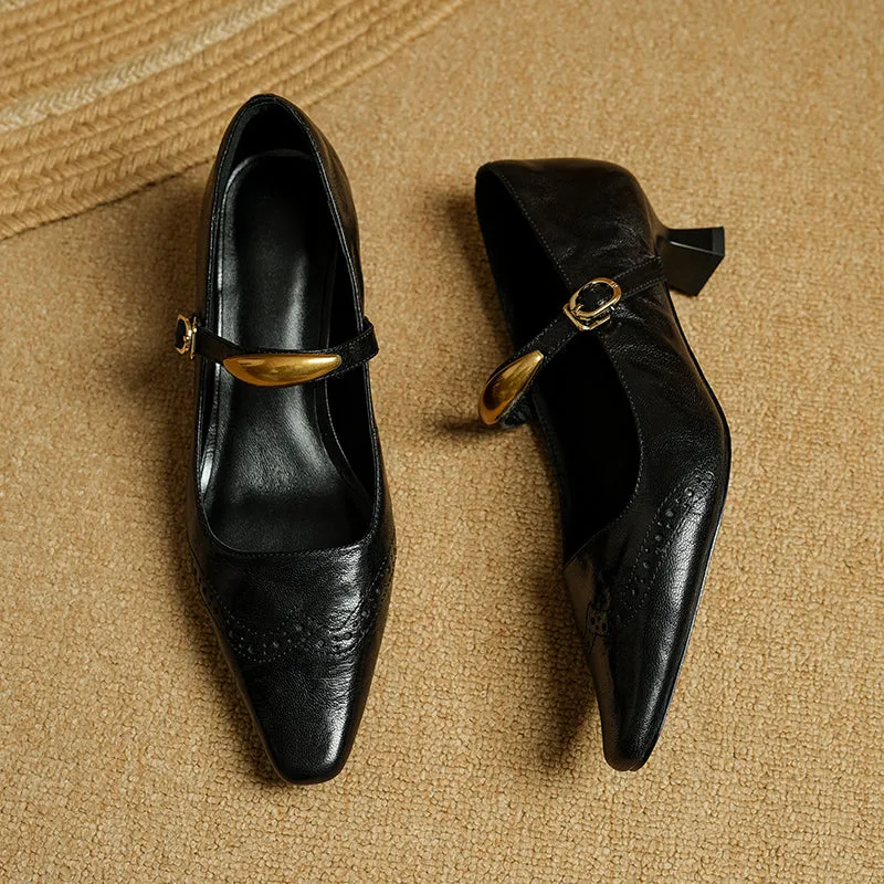Opulessa Marbelleve Slip Heels