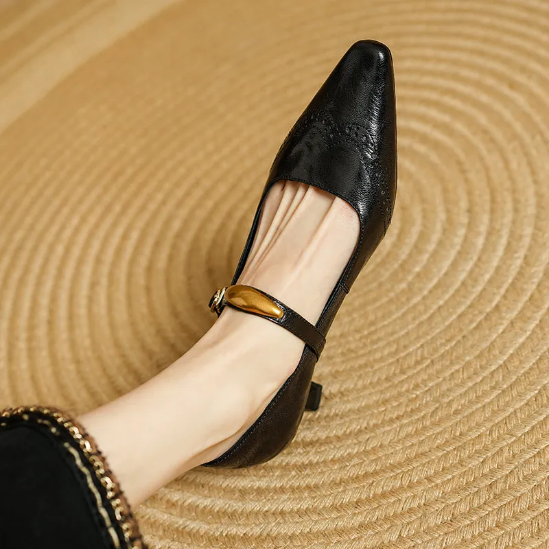Opulessa Marbelleve Slip Heels