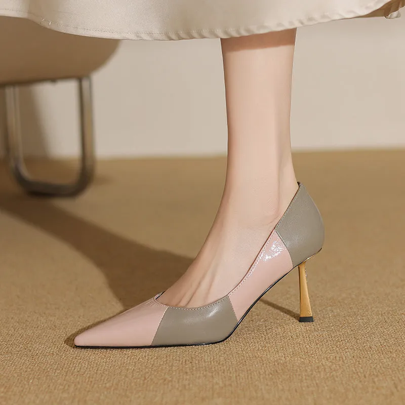 Ostranuxe Slip-On Luxury Heels