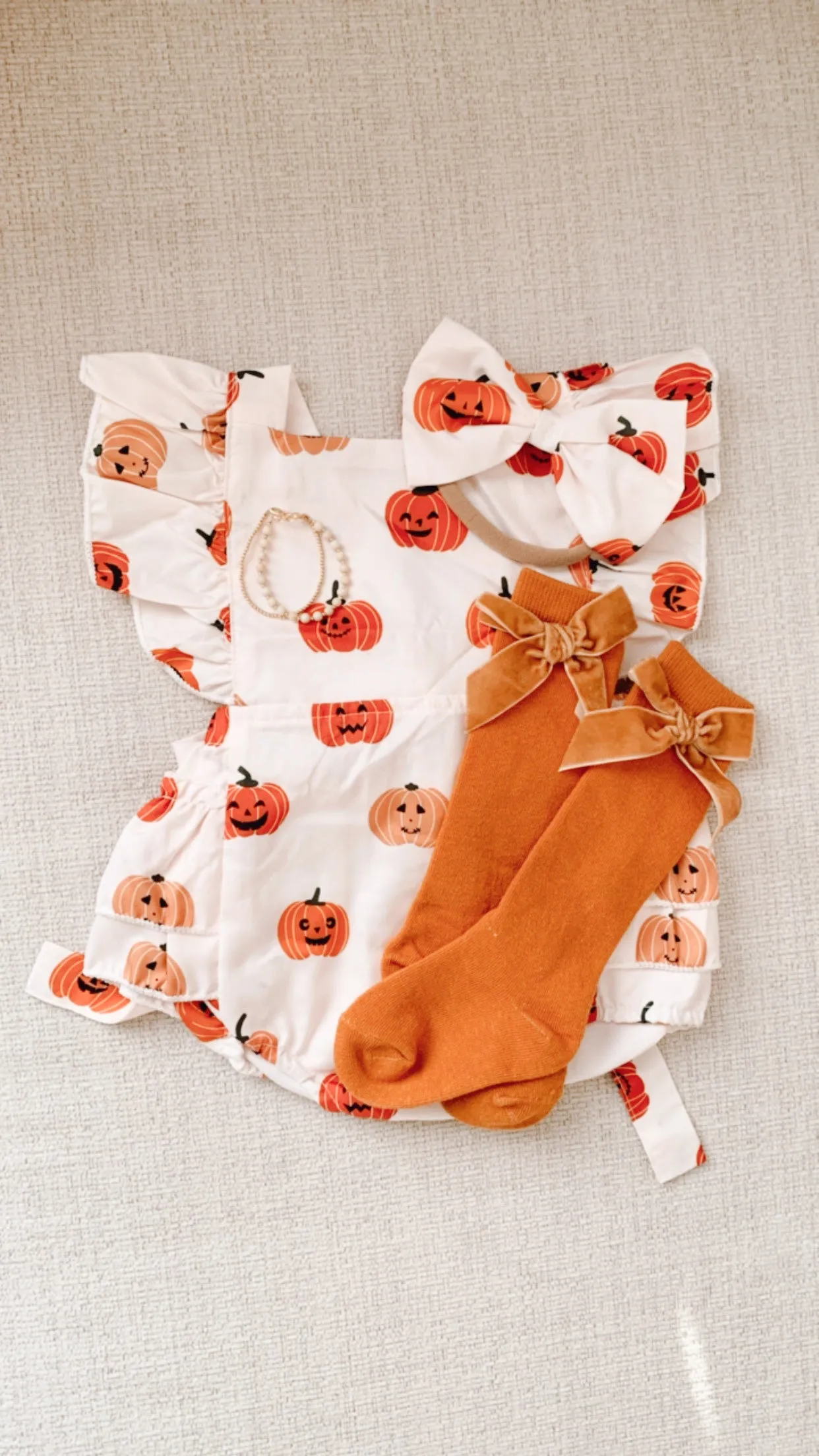 Pumpkin Romper