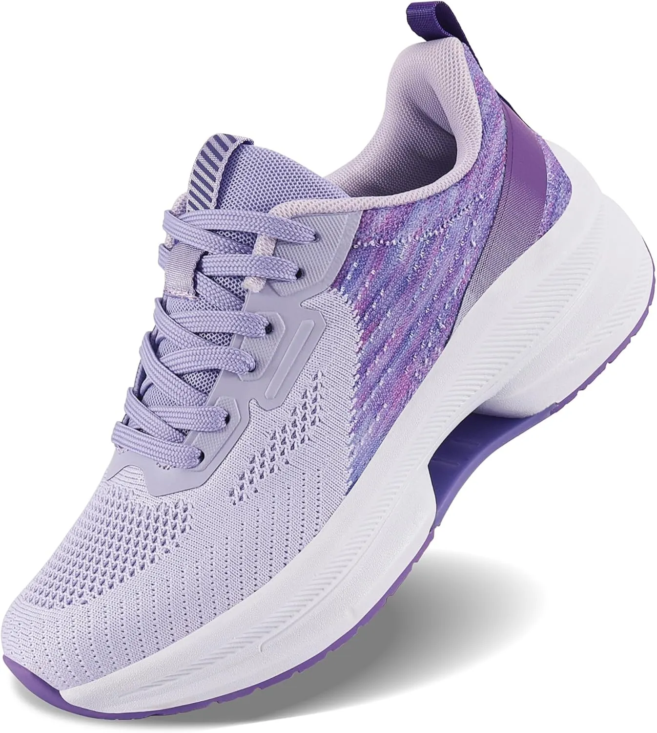 QUINMOK Womens Walking Shoes Non-Slip Tennis Sneakers Mesh Athletic Running Shoes