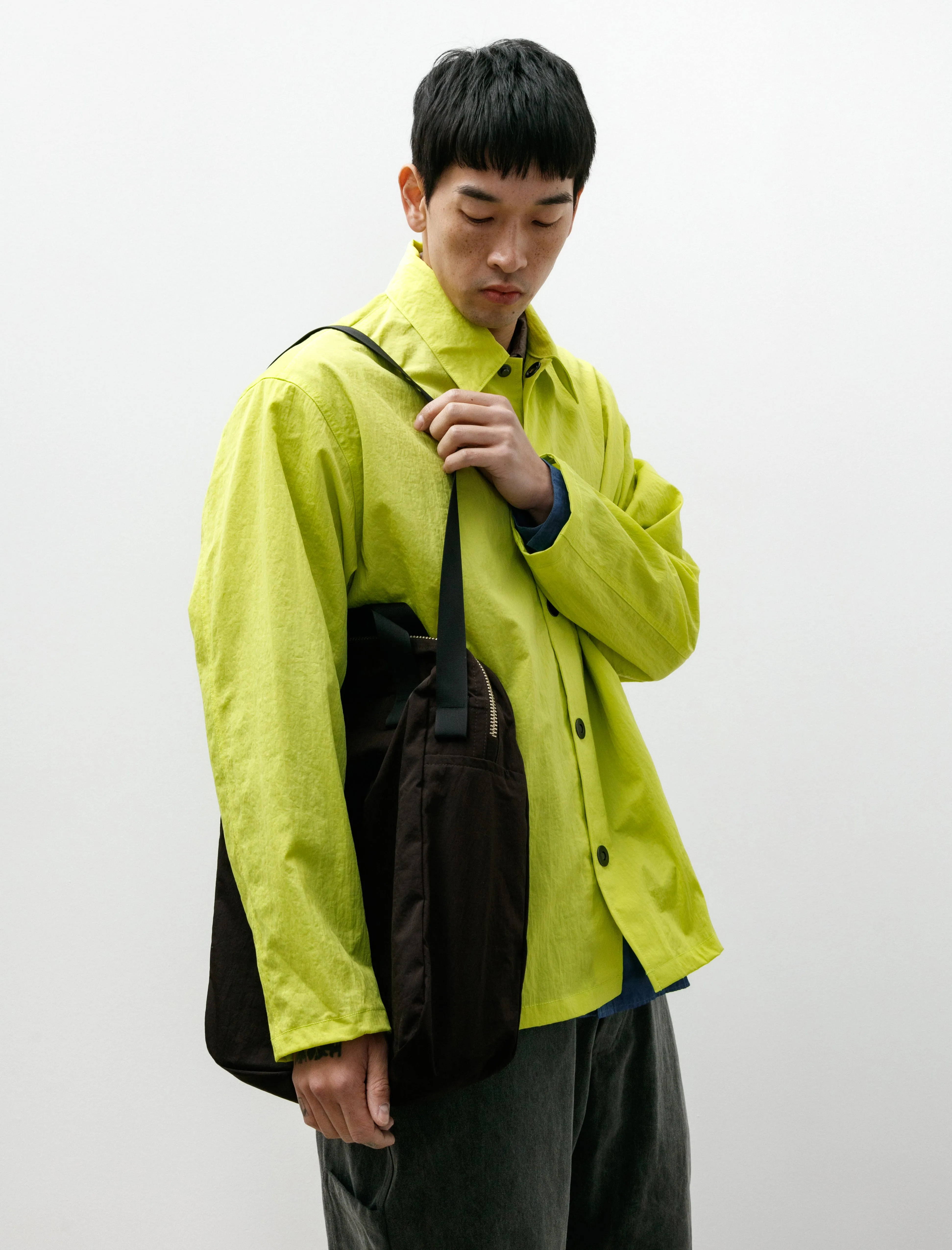 R18 Bag-0 Zip Tote Brown Humic