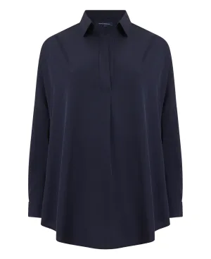 Rhodes Popover Shirt - Utility Blue