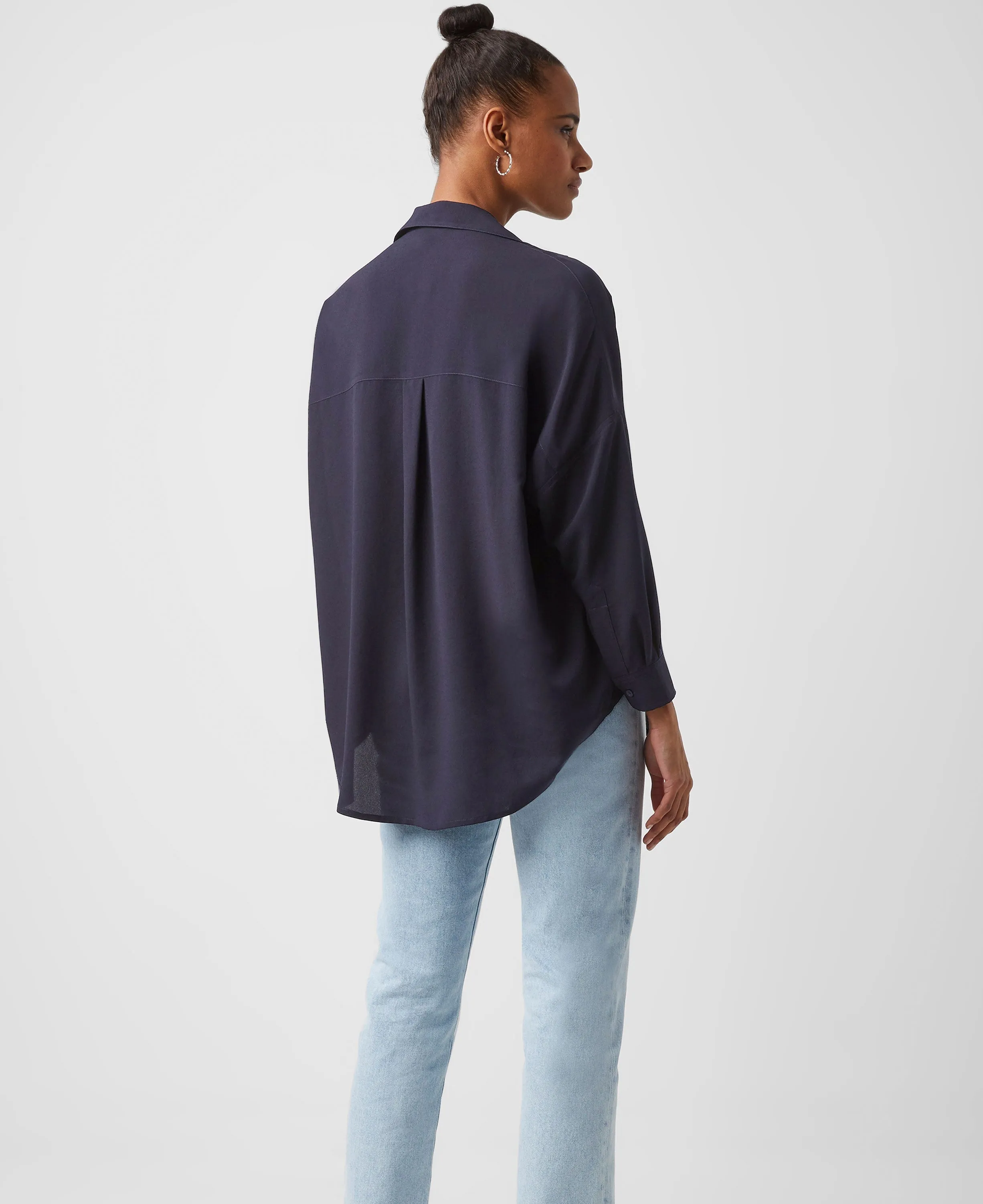 Rhodes Popover Shirt - Utility Blue