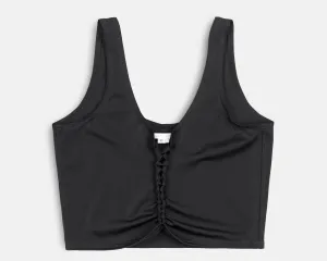 Rogue Crop Top in Black