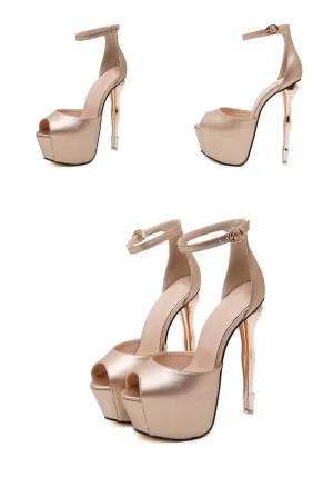 Sexy Bone Style High Heels