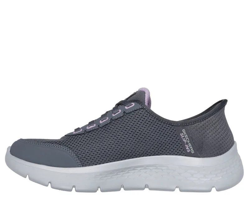 Skechers - Slip-ins - GO WALK Flex Clear Creek - Charcoal/Lavender