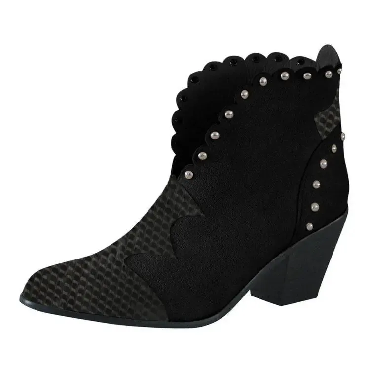Sleek Slip On Ankle Boots
