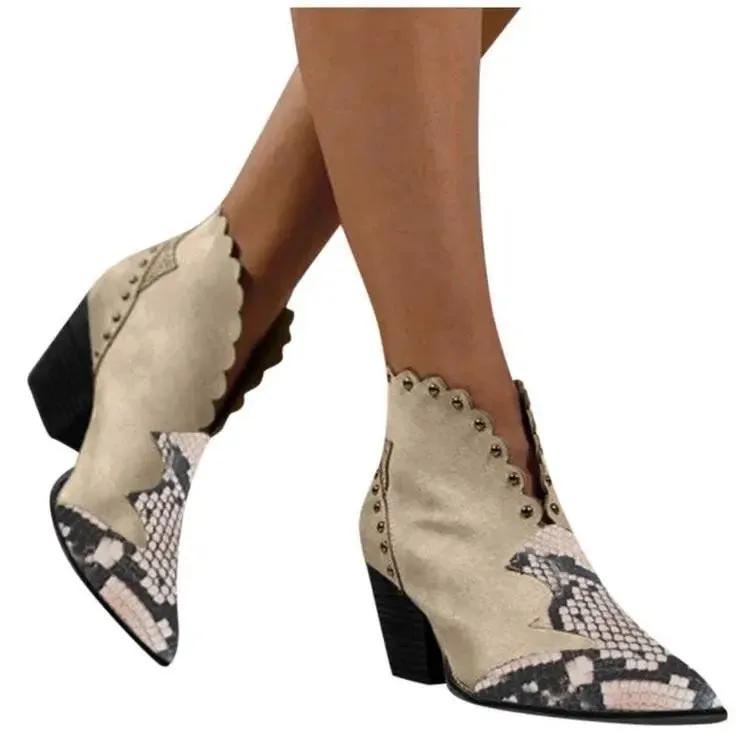 Sleek Slip On Ankle Boots