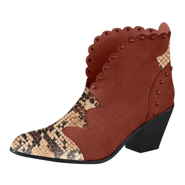 Sleek Slip On Ankle Boots