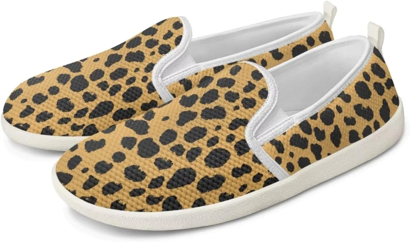 Slip On Shoes for Women Stylish Casual Sneakers Loafers Comfort Zero Drop Flat Walking Sneakers Lightweight Gym Workout Running