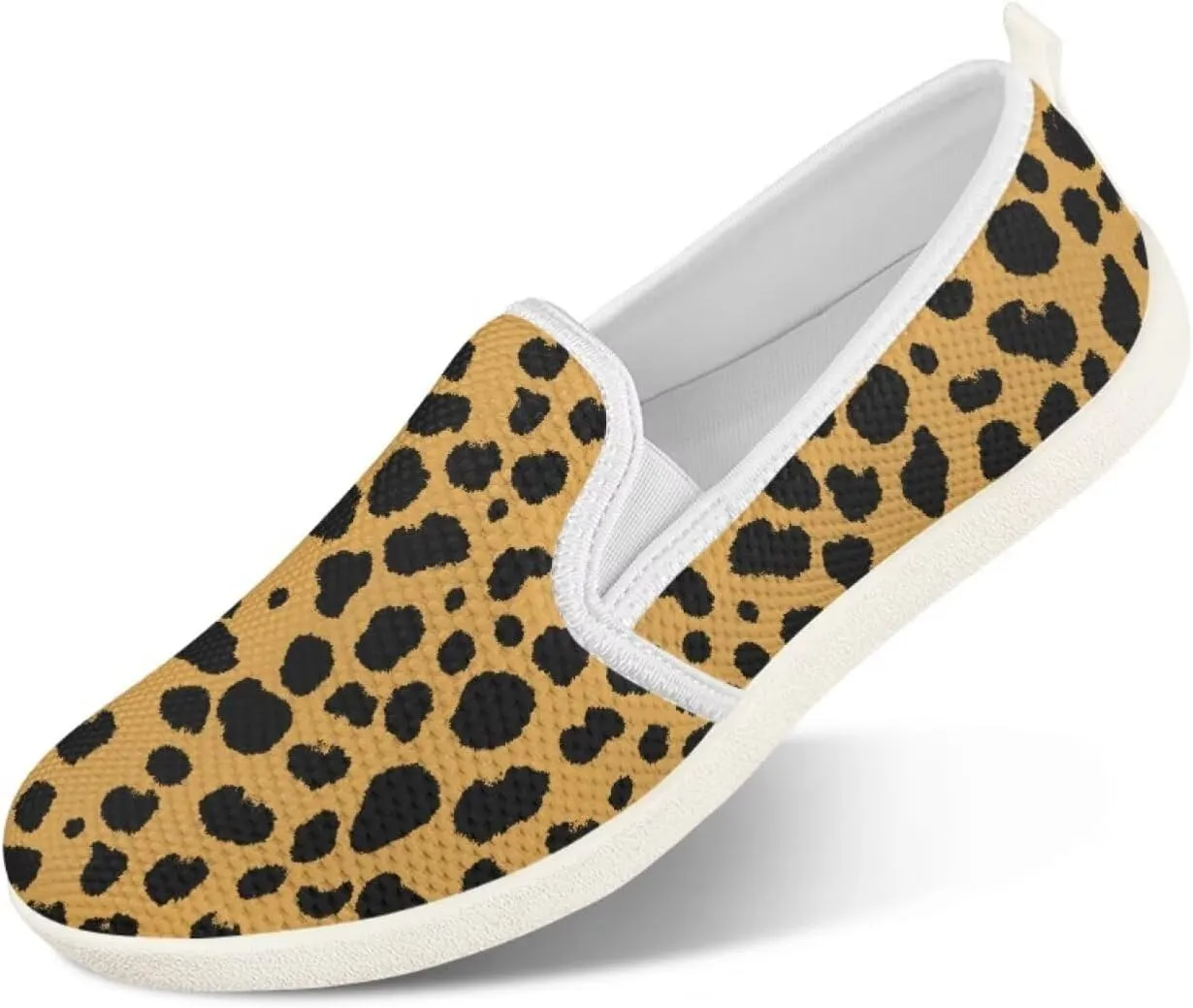 Slip On Shoes for Women Stylish Casual Sneakers Loafers Comfort Zero Drop Flat Walking Sneakers Lightweight Gym Workout Running