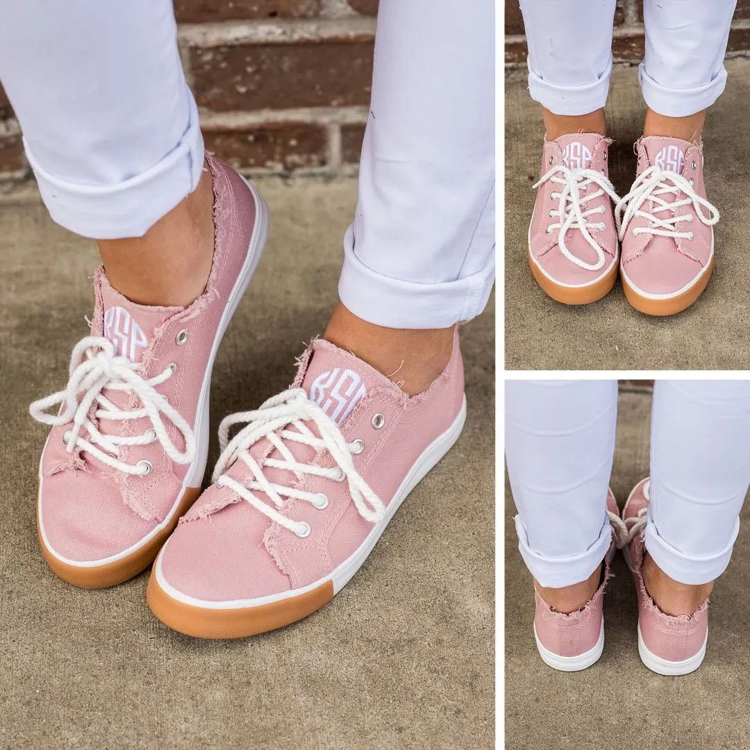 Spring Vacation Sneakers, Pink
