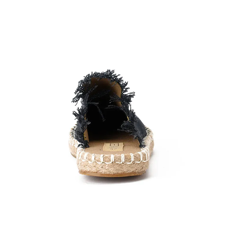 STELLA MULES - BLACK
