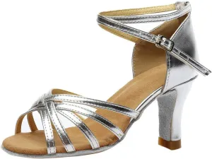 Strap Sandals for Women Size 11 Fashion Latin Dancing Shoes Women Ballroom Dance Sandals Prom Women's Sandals
