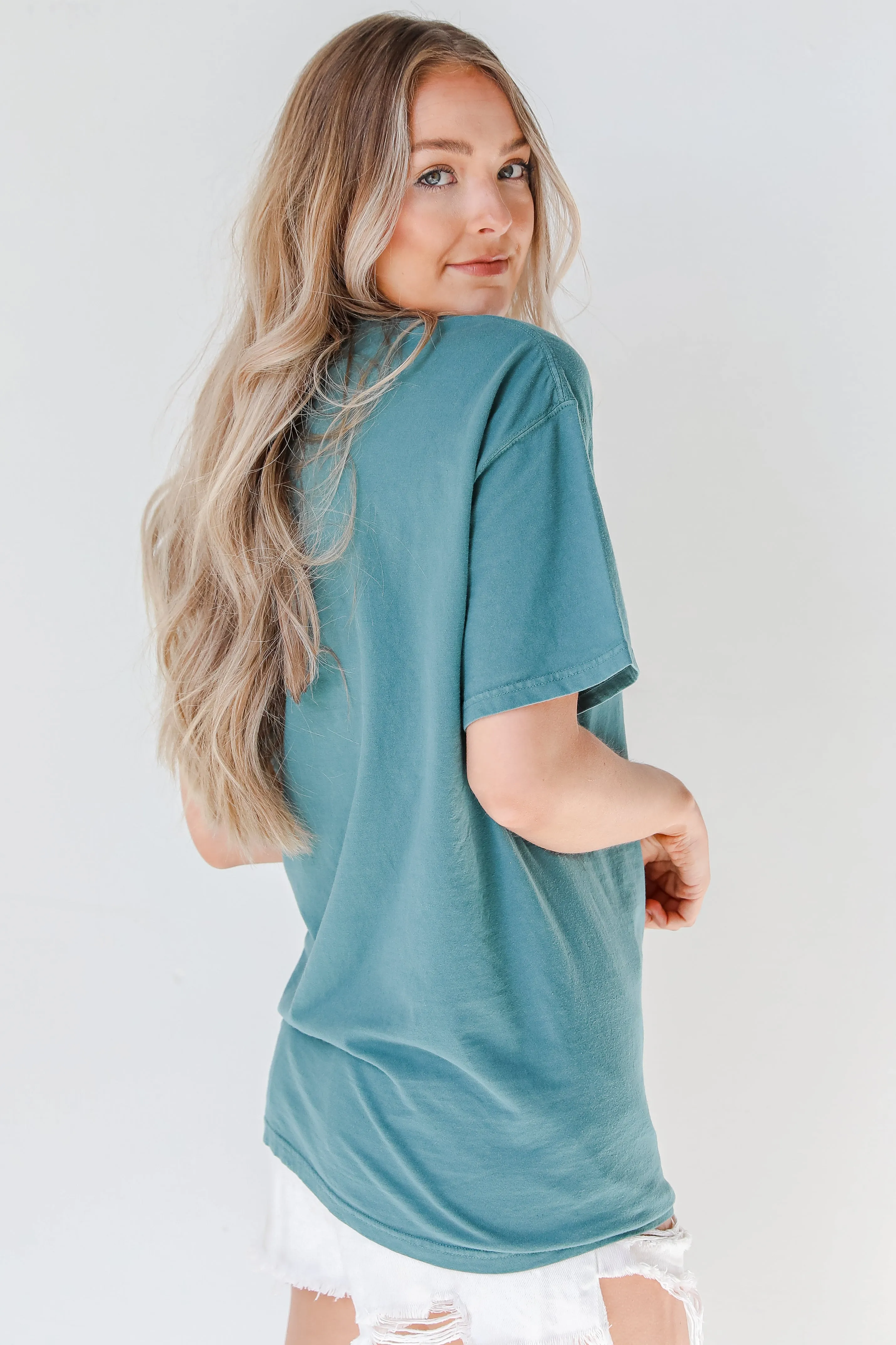 Teal Savannah Georgia Tee