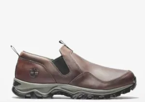 Timberland Men's Mt Maddsen Slip-On Hiking Boots Dark Brown Full Grain