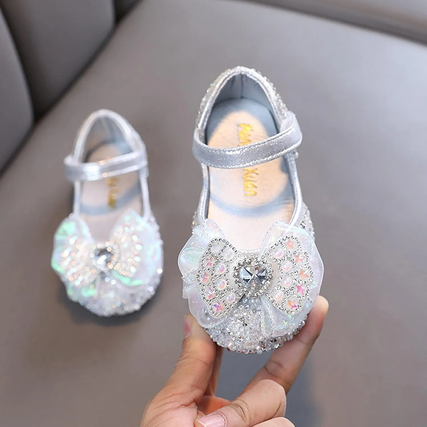 Toddler Baby Shoes Fashion Autumn Toddler and Girls Casual Shoes Thick Sole Round Toe Buckle Toddler First Walking Shoes