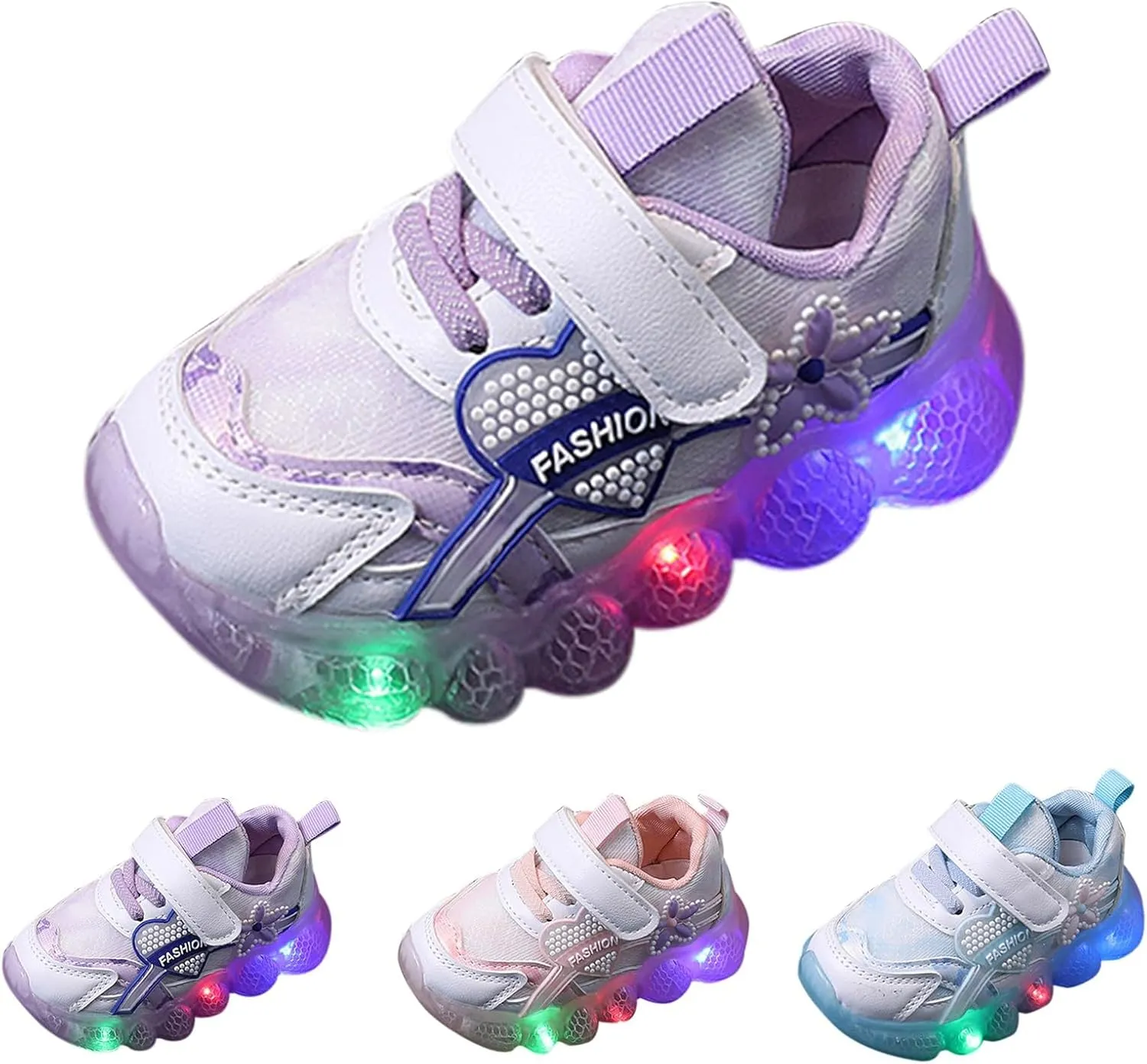 Toddler Light Up Shoes Summer and Autumn Children's Sports Shoes for Small and Medium Sized Children's Toddler Shoes