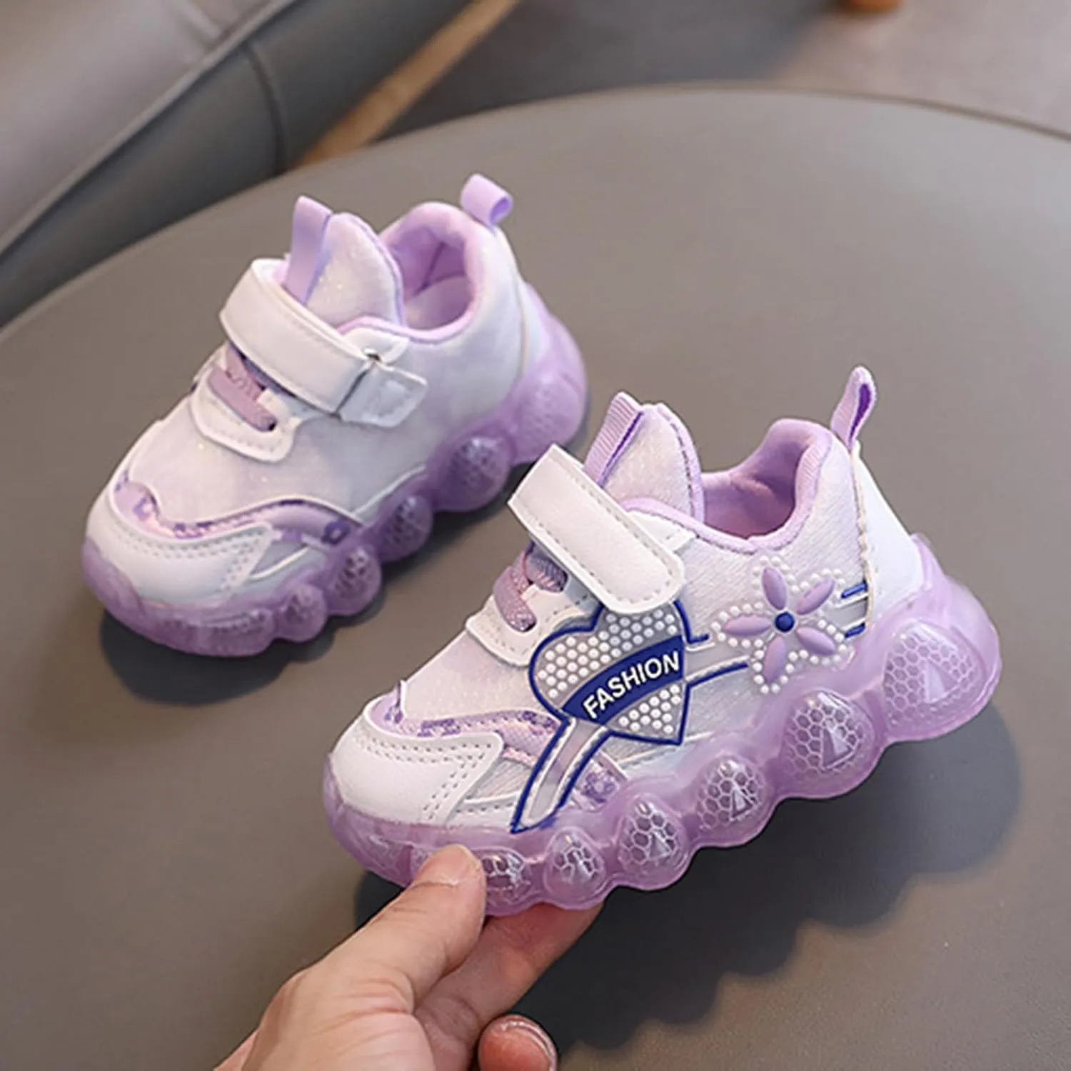 Toddler Light Up Shoes Summer and Autumn Children's Sports Shoes for Small and Medium Sized Children's Toddler Shoes