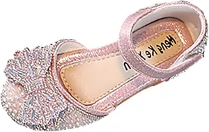 Toddler Sandals Fashion Spring And Summer Girls Dance Shoes Princess Dress Performance Shoes Pearl Slip on Water Shoe