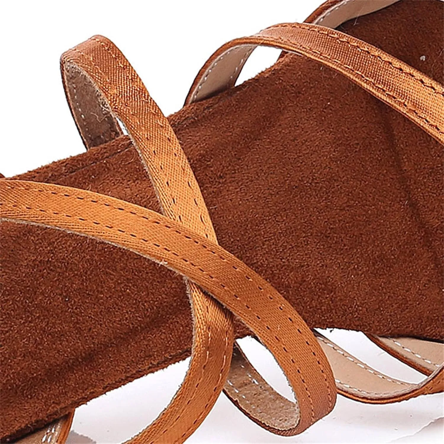 Toddler Sandals Glitter Children Girl's Ballroom Latin Tango Dance Shoes Heeled Shoes Ballroom Shoes Casual Dress Shoe