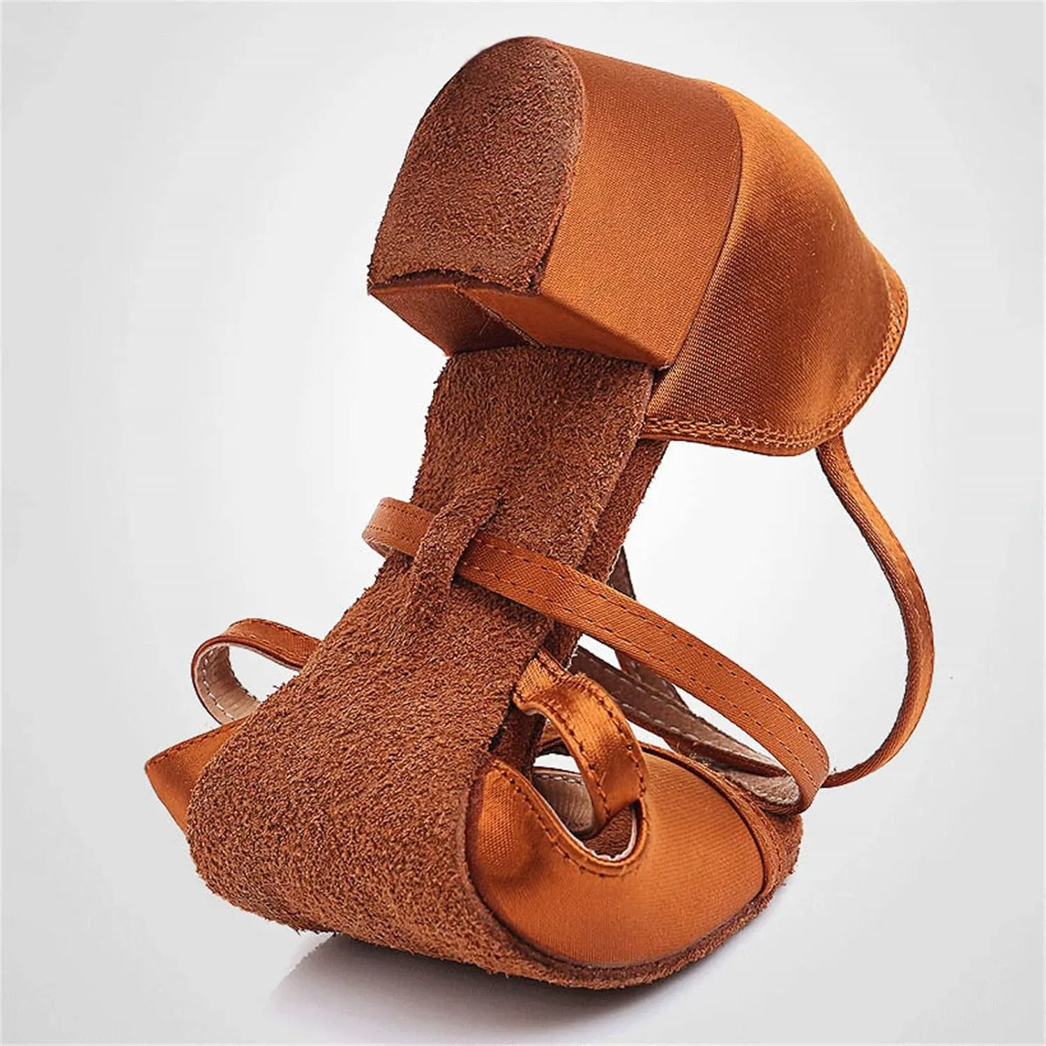 Toddler Sandals Glitter Children Girl's Ballroom Latin Tango Dance Shoes Heeled Shoes Ballroom Shoes Casual Dress Shoe