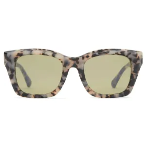 Von Zipper Juke Tort Sunglasses  Tortoiseshell Frame with Green Lenses