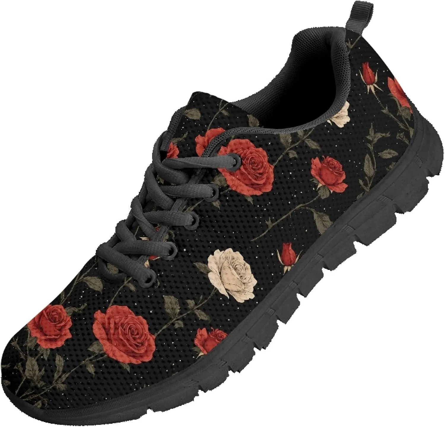 Womens Breathable Sports Shoes Adults Teens Trainer Running Travel for Women Sneaker Walking Low Heel Lightweight Sneakers