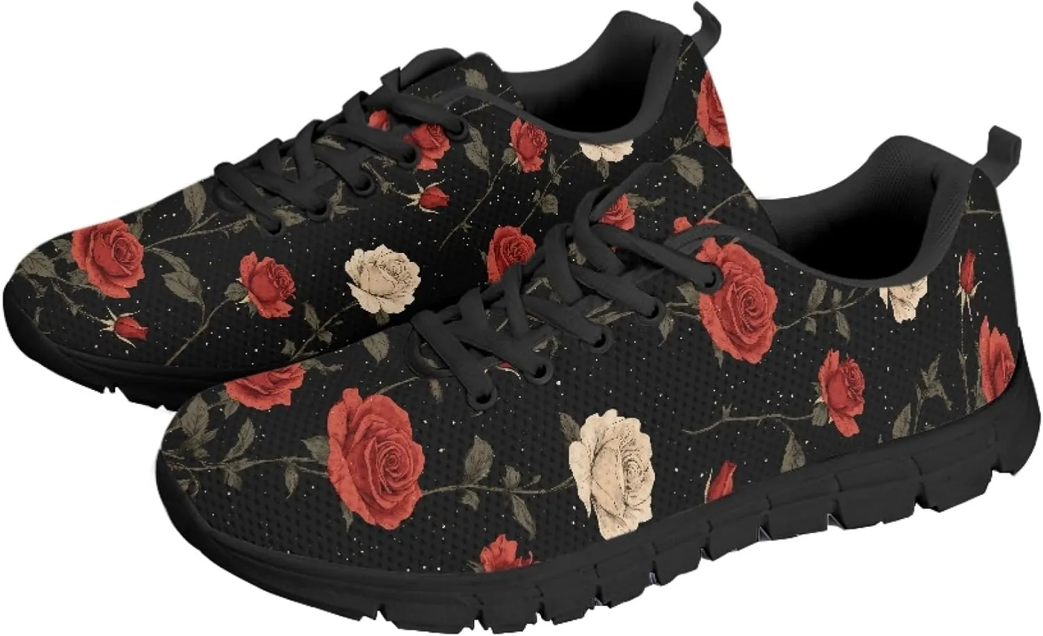 Womens Breathable Sports Shoes Adults Teens Trainer Running Travel for Women Sneaker Walking Low Heel Lightweight Sneakers