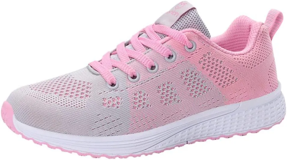 Womens Lace Up Sneakers Women Walking Tennis Shoes Mens Tennis Shoes Sports Men Casual Dress Shoes Casual Sneakers Red Tennis Shoe Cross Trainer Shoe