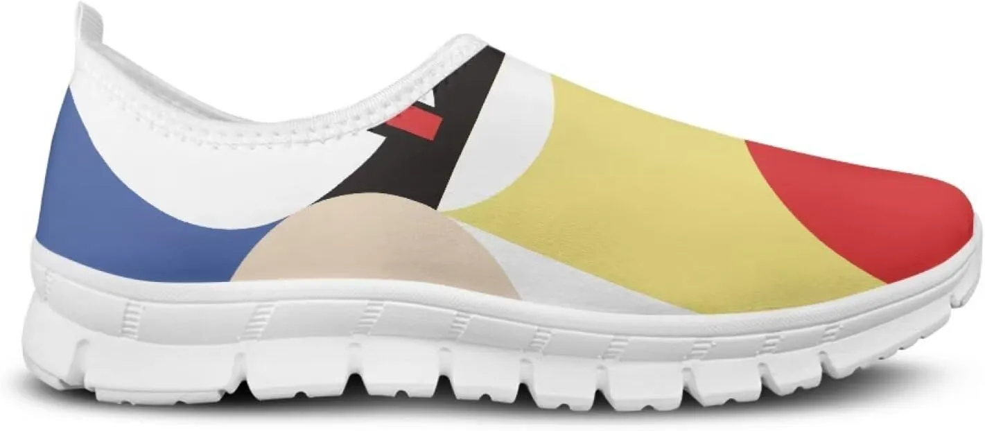 Womens Loafers Stylish Slip On Low Tops Fitness Non Slip Gym Sneakers Comfort Casual Lightweight Walking Shoes for Workout Dressy