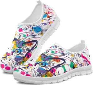 Womens Loafers Stylish Slip On Low Tops Fitness Non Slip Gym Sneakers Comfort Casual Lightweight Walking Shoes for Workout Dressy