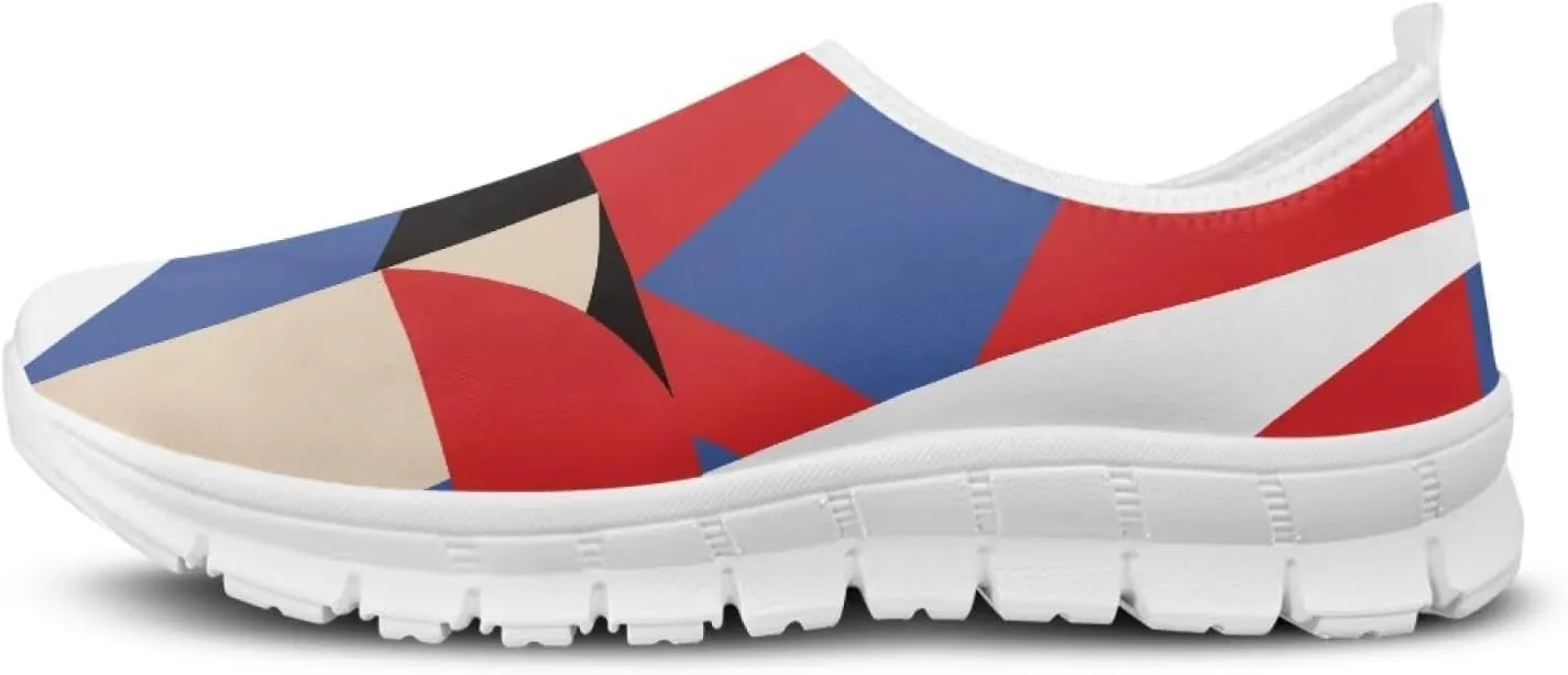 Womens Loafers Stylish Slip On Low Tops Fitness Non Slip Gym Sneakers Comfort Casual Lightweight Walking Shoes for Workout Dressy