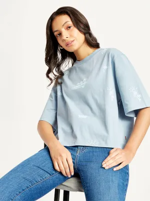 Women's Printed Sporty Fit T-Shirt